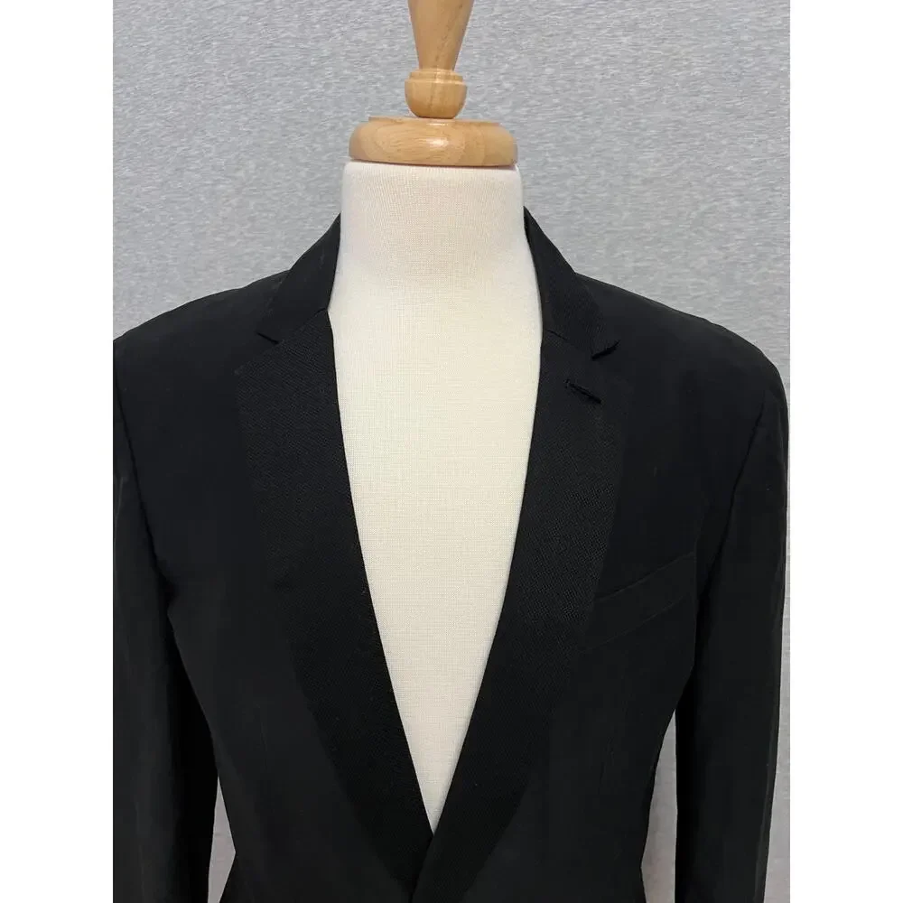 Armani Exchange Men's Cotton Blazer - Black‎ - Size 40L